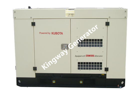 De Motor Stille Generator van 22KVA 17KW Japan Yanmar voor Huisgebruik 3 Fase