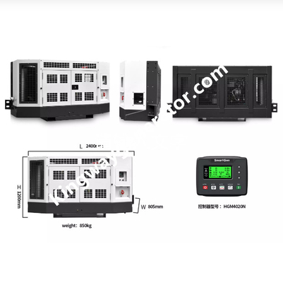 20KVA 16KW Perkins Engine Reefer Generator Set voor het Koelen van Stroge-Vrachtwagen