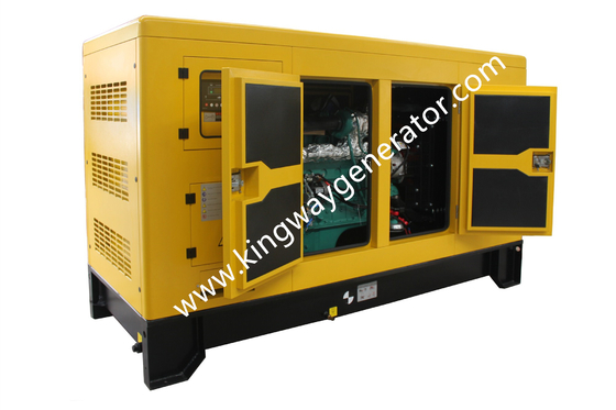 Van de Faseperkins engine silent diesel powered van 375KVA 300KW 3 ATS van de de Generatorreeks