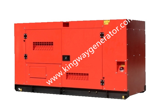 Water Gekoeld van de Diesel van 80KVA 64KW Stil ATS Perkins Engine Generatorreeks