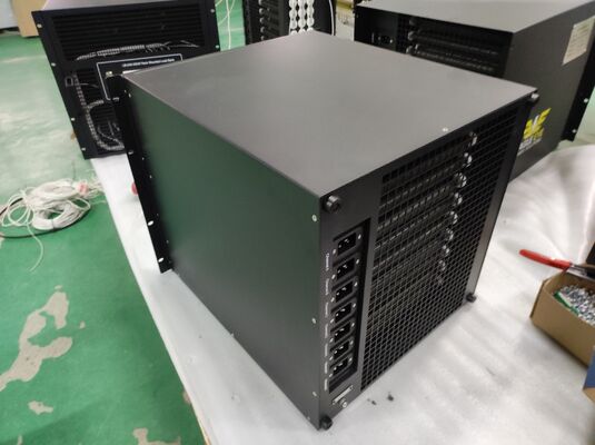 Serversimulatie van een op een rack gemonteerde belastingbank AC240V 20 kW Datacentrum in gebruik nemen