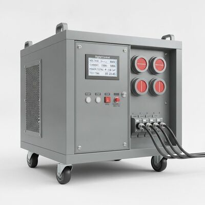 100kW draagbare 3-fase RCD-resistieve capacitieve belastingbank met digitale besturingsgenerator UPS-testsysteem