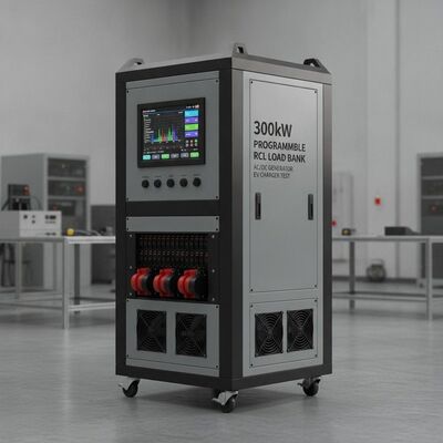 300kW programmeerbare RCL Resistive Inductive Capacitive Load Bank met touchscreen AC DC Generator EV Charger Test
