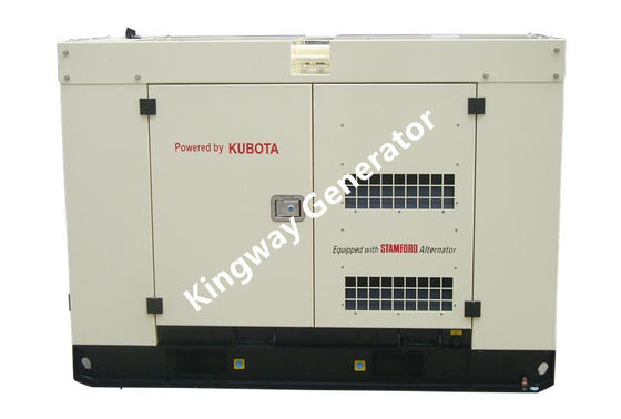 20KVA ISUZU Diesel Engine Generator Set Silent Type 3 Phase 50HZ